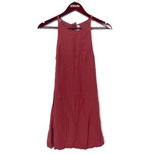 Urban Outfitters Women’s Lightweight Shift Sundress Backless Pink Size 2 Summer